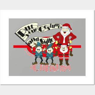 Laugh Christmas Posters and Art